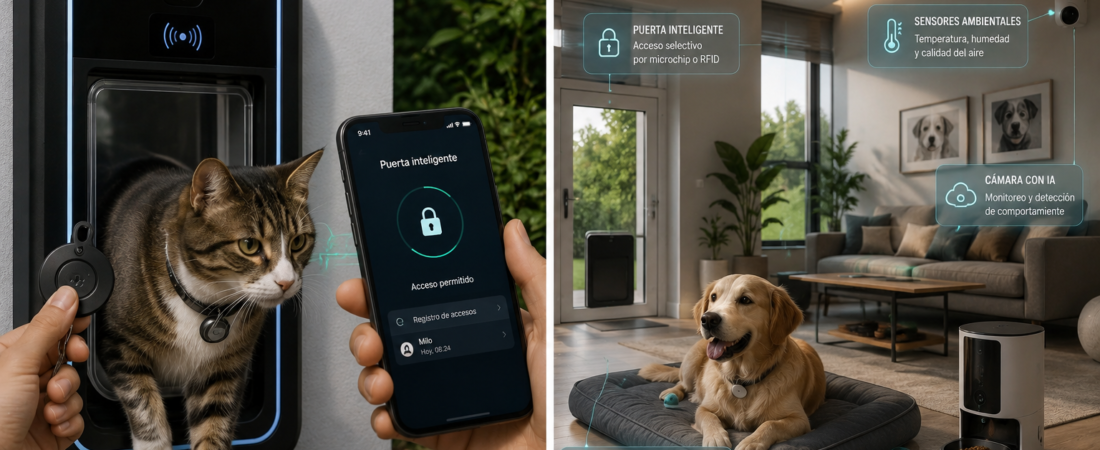 The pet-friendly home of the future: smart doors, sensors, and spaces designed for pets.