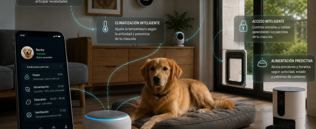 Homes with predictive AI for pets: when the house learns before you do