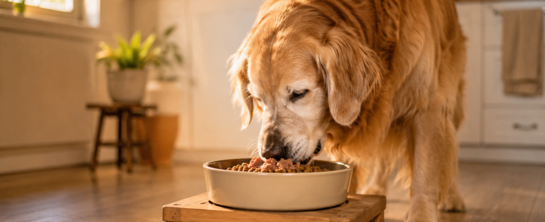 Alimentación de mascotas senior: cómo adaptar la dieta cuando tu animal envejece