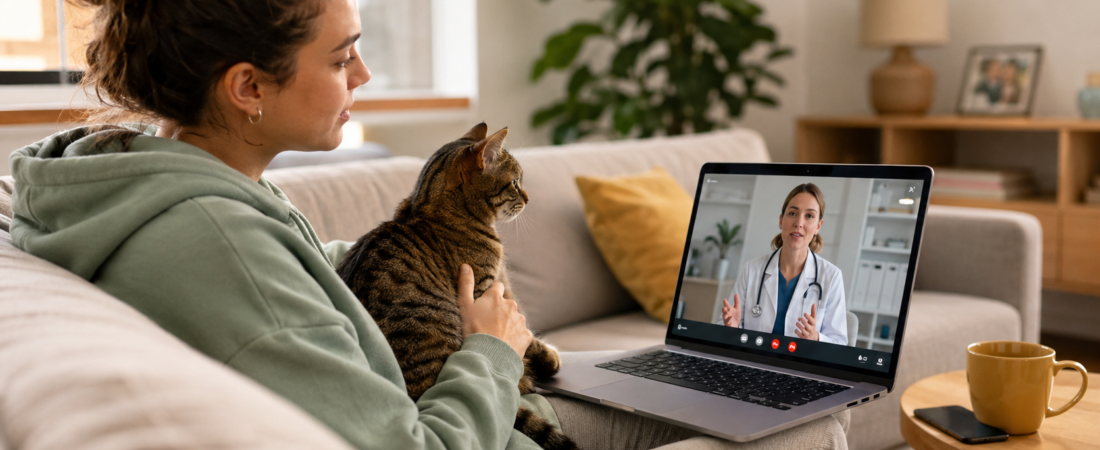Telemedicina veterinaria: cómo funciona, cuándo usarla y las mejores plataformas de 2026